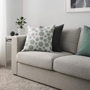 NWT IKEA Tradpalm Cotton Pillow Cover